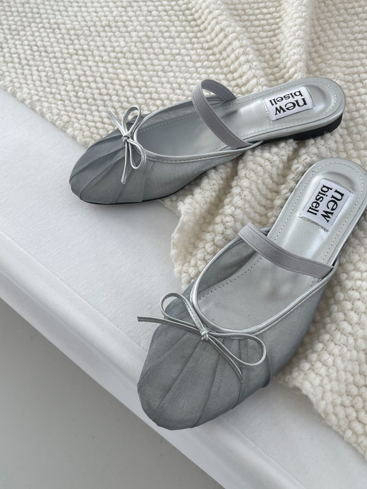 Vade - Korean Women Fashion - #womensfashion - Basic Ribbon Mary Jane Bloafer Flats - 6