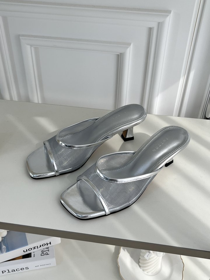 Vade - Korean Women Fashion - #womensfashion - Round Slim Sandals - 8