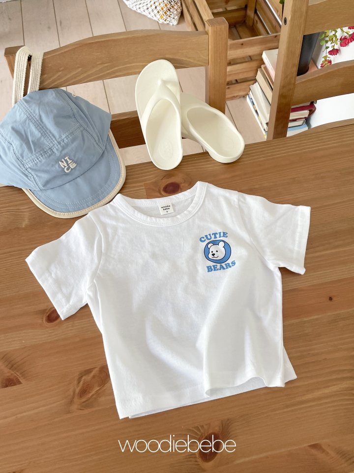 Woodie - Korean Baby Fashion - #babyboutique - Cutie Bear Tee - 5