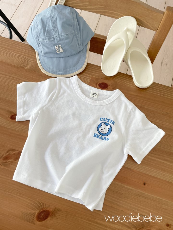 Woodie - Korean Baby Fashion - #babyboutique - Cutie Bear Tee - 6
