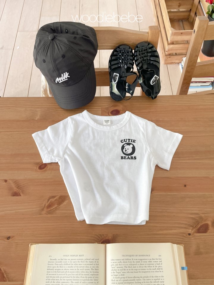 Woodie - Korean Baby Fashion - #babyboutiqueclothing - Cutie Bear Tee - 7