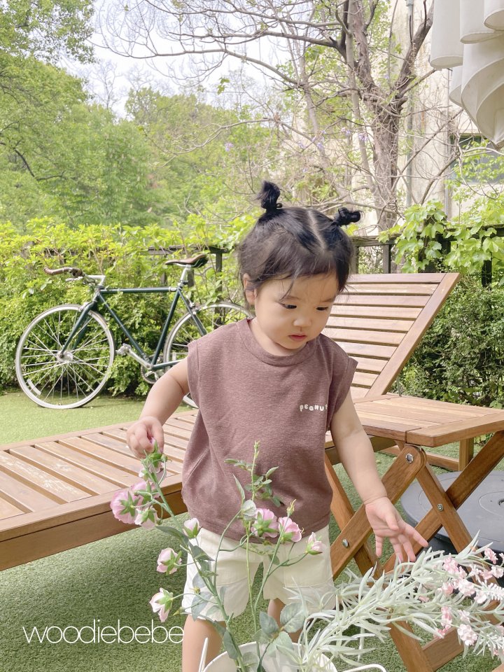 Woodie - Korean Baby Fashion - #babyfashion - Peanut Tee - 6