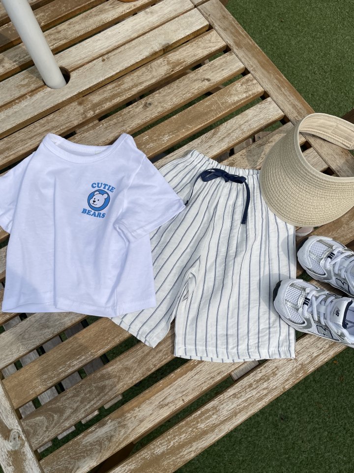 Woodie - Korean Baby Fashion - #babyfever - Cutie Bear Tee - 10