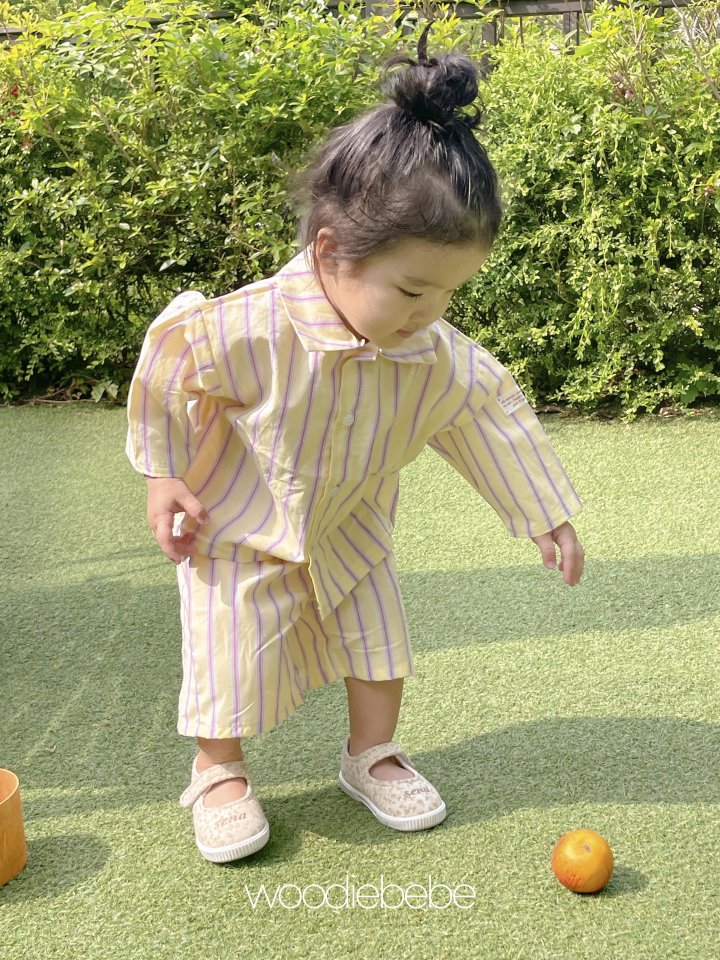Woodie - Korean Baby Fashion - #babygirlfashion - Ferry Shirt - 2