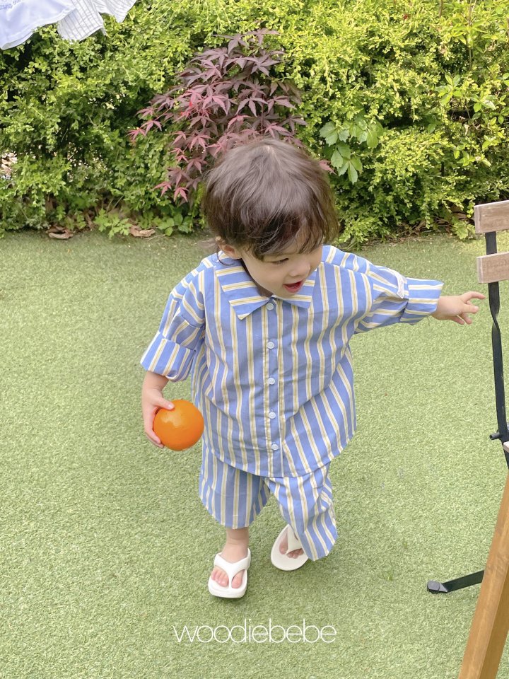 Woodie - Korean Baby Fashion - #babylifestyle - Ferry Shirt - 3