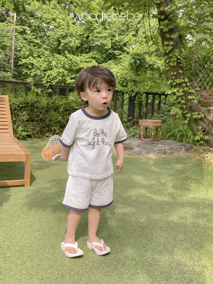 Woodie - Korean Baby Fashion - #babylifestyle - Dudu Set - 3