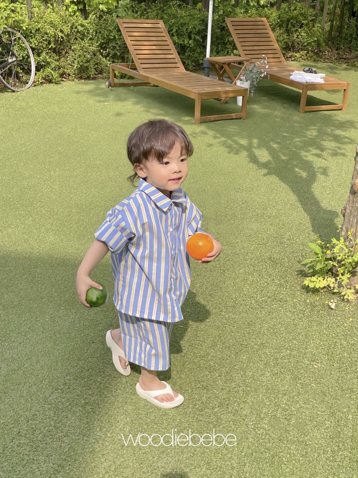 Woodie - Korean Baby Fashion - #babylifestyle - Ferry Shirt - 4