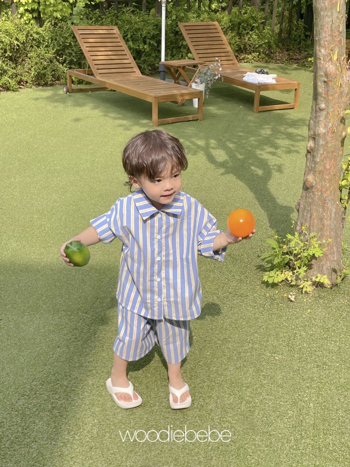 Woodie - Korean Baby Fashion - #babyootd - Ferry Shirt - 5