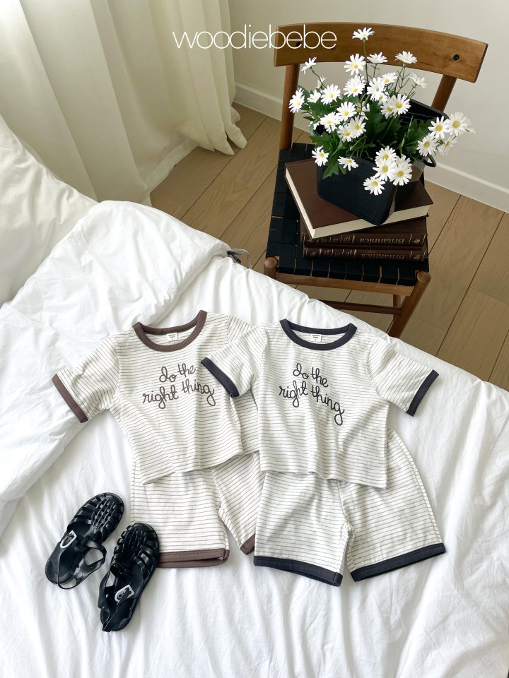 Woodie - Korean Baby Fashion - #babyootd - Dudu Set - 5