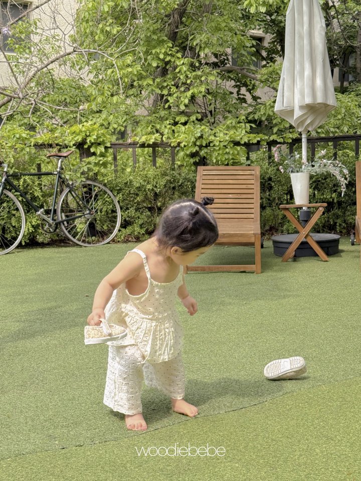 Woodie - Korean Baby Fashion - #babyootd - Fleur Set - 3