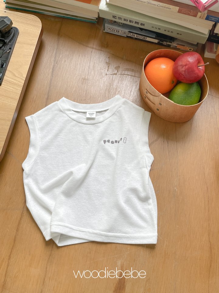 Woodie - Korean Baby Fashion - #babyoutfit - Peanut Tee - 12