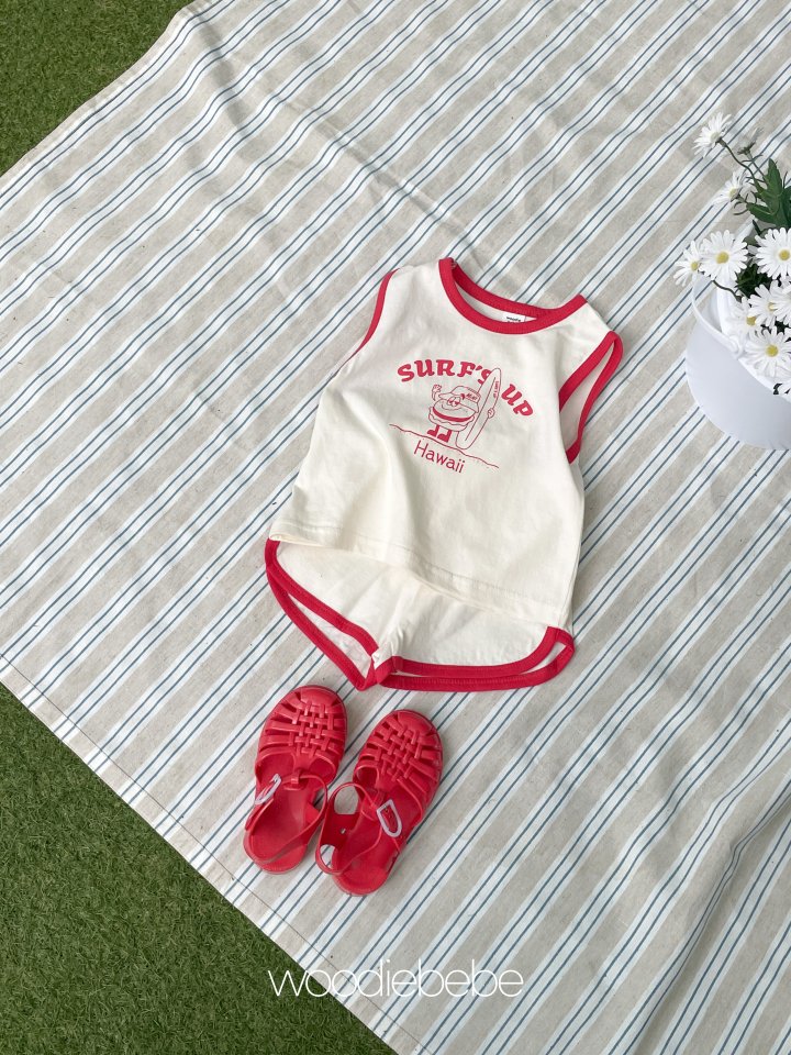 Woodie - Korean Baby Fashion - #babyoutfit - Surfing Set - 8
