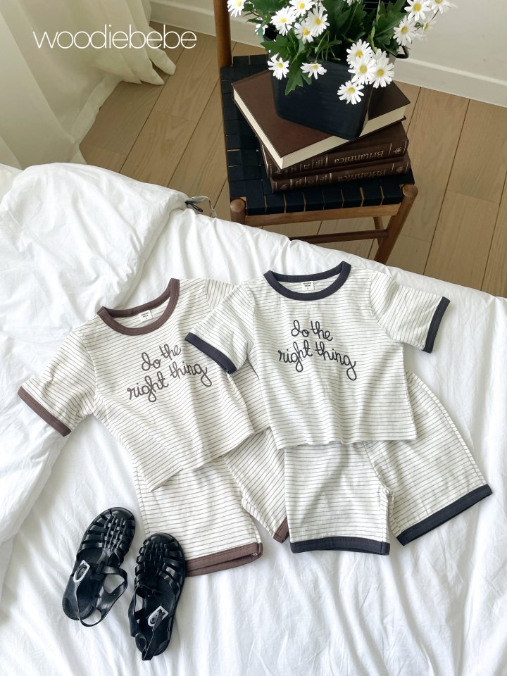 Woodie - Korean Baby Fashion - #babyoutfit - Dudu Set - 6