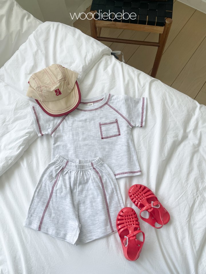 Woodie - Korean Baby Fashion - #babywear - Stitch Set - 9
