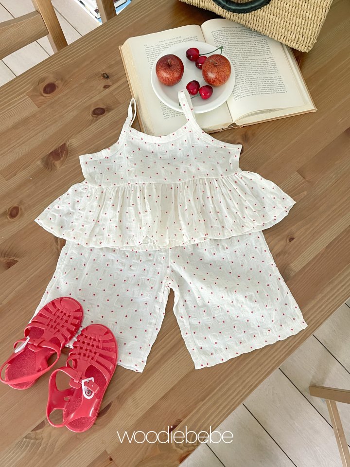 Woodie - Korean Baby Fashion - #onlinebabyboutique - Fleur Set - 7