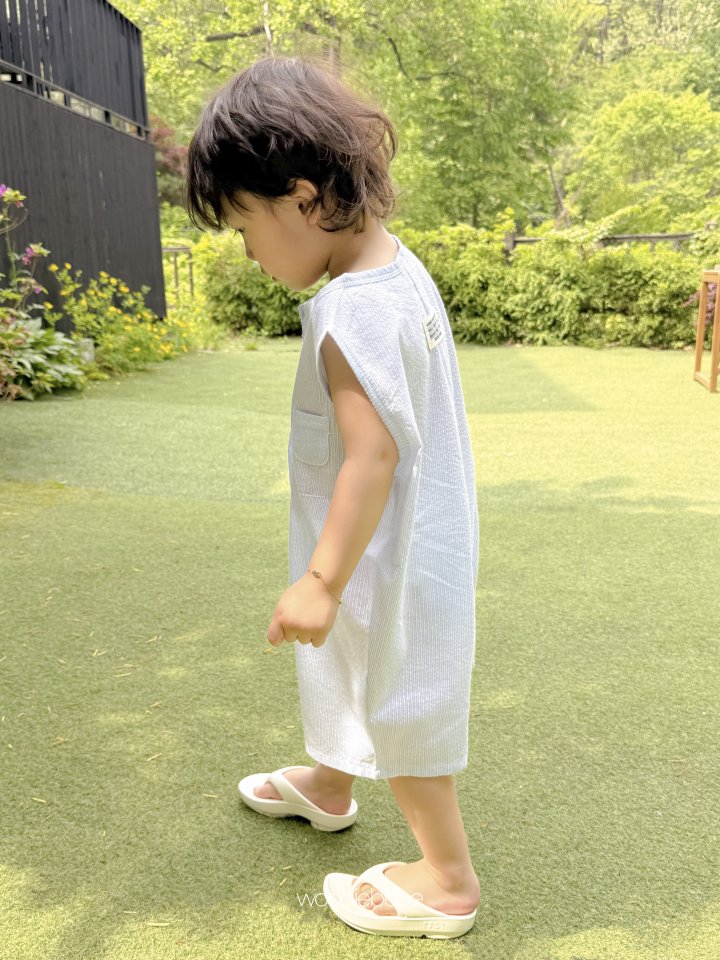 Woodie - Korean Baby Fashion - #onlinebabyshop - Carnival Overalls - 5