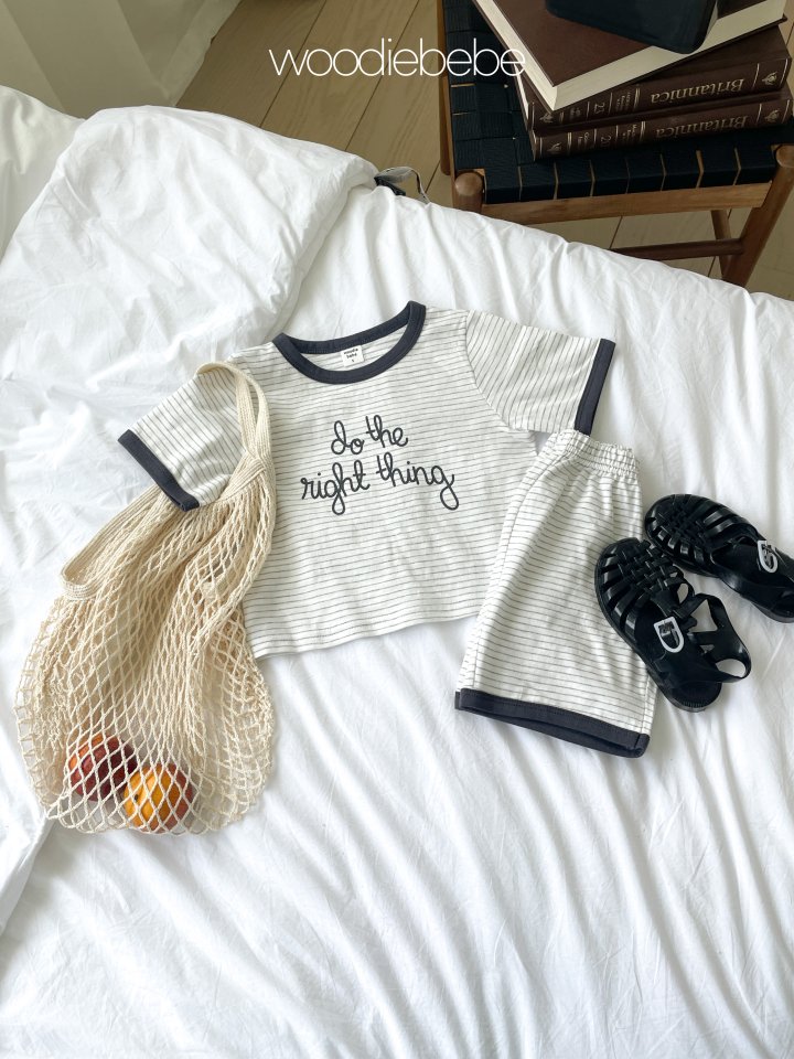 Woodie - Korean Baby Fashion - #onlinebabyshop - Dudu Set - 10
