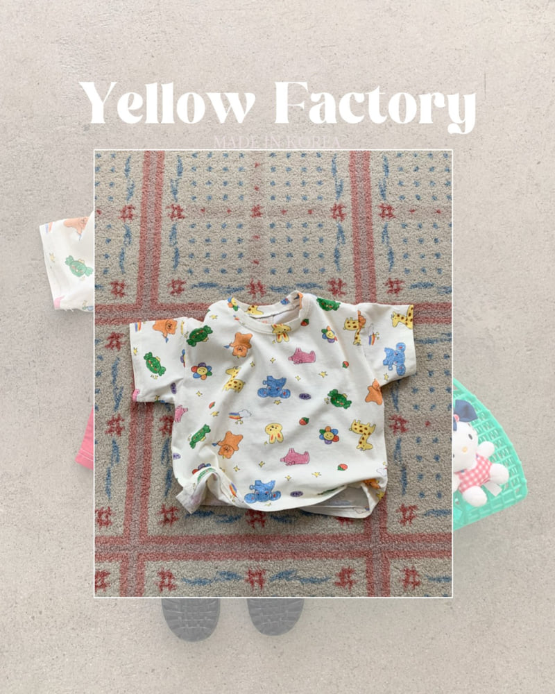 Yellow Factory - Korean Children Fashion - #childofig - Animal Tee - 12