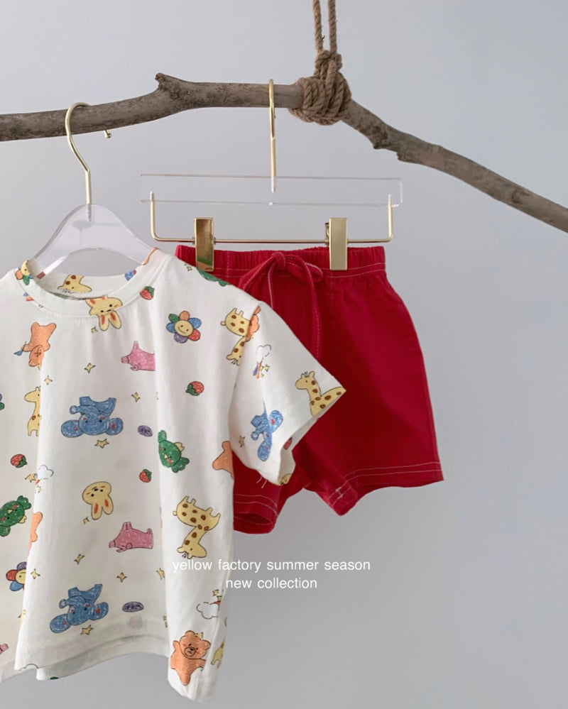Yellow Factory - Korean Children Fashion - #kidzfashiontrend - Animal Tee - 3