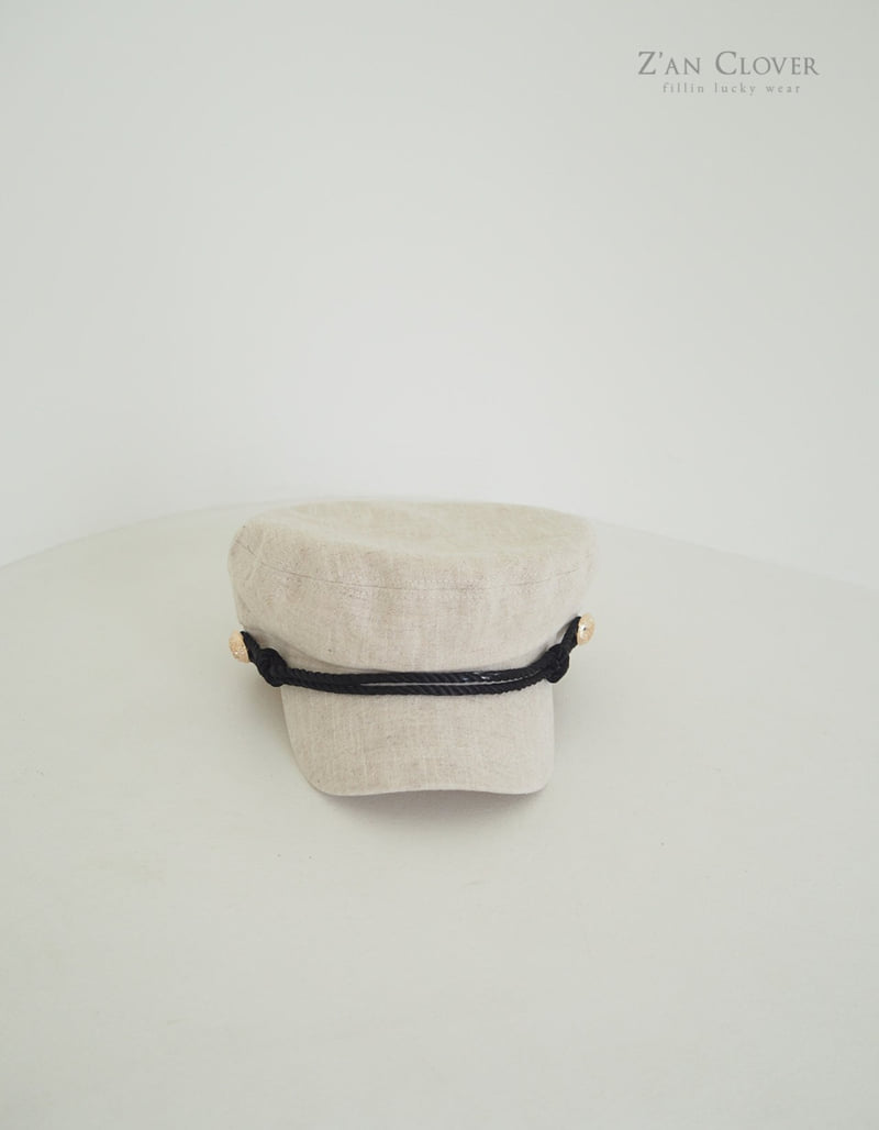 Zan Clover - Korean Children Fashion - #Kfashion4kids - Linen Marine Cap - 3
