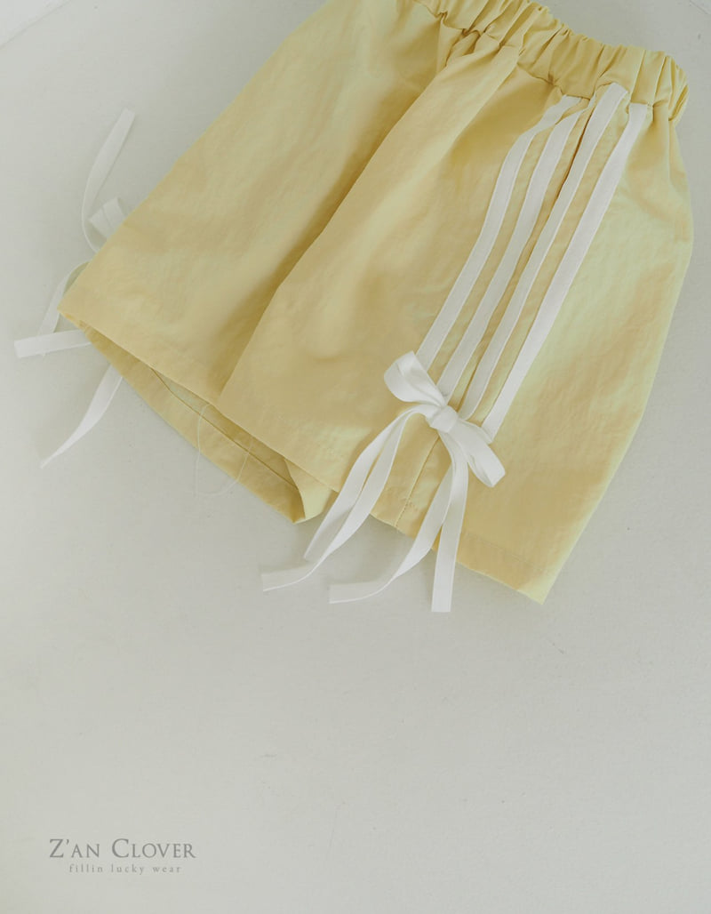 Zan Clover - Korean Children Fashion - #Kfashion4kids - Ribbon Anorak Bermuda Pants - 9