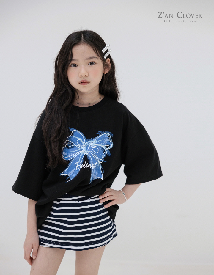 Zan Clover - Korean Children Fashion - #kidzfashiontrend - Marine Wrap Skirt - 4