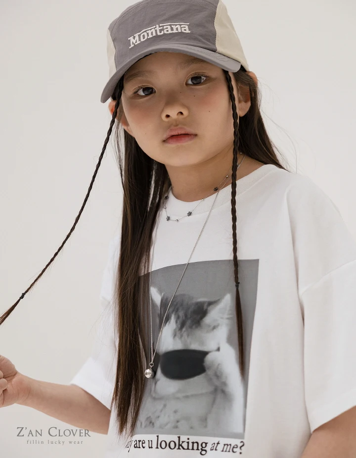 Zan Clover - Korean Children Fashion - #Kfashion4kids - Cat Tee - 9