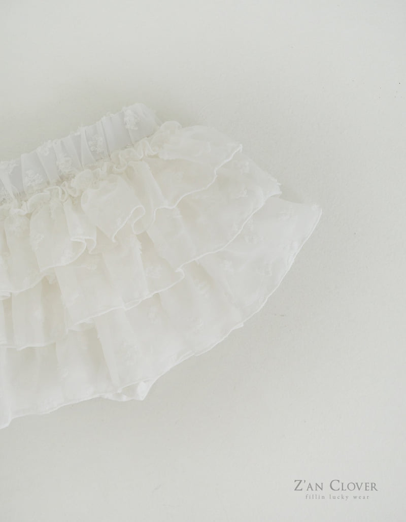 Zan Clover - Korean Children Fashion - #childofig - Chiffon Tiered Skirt - 6