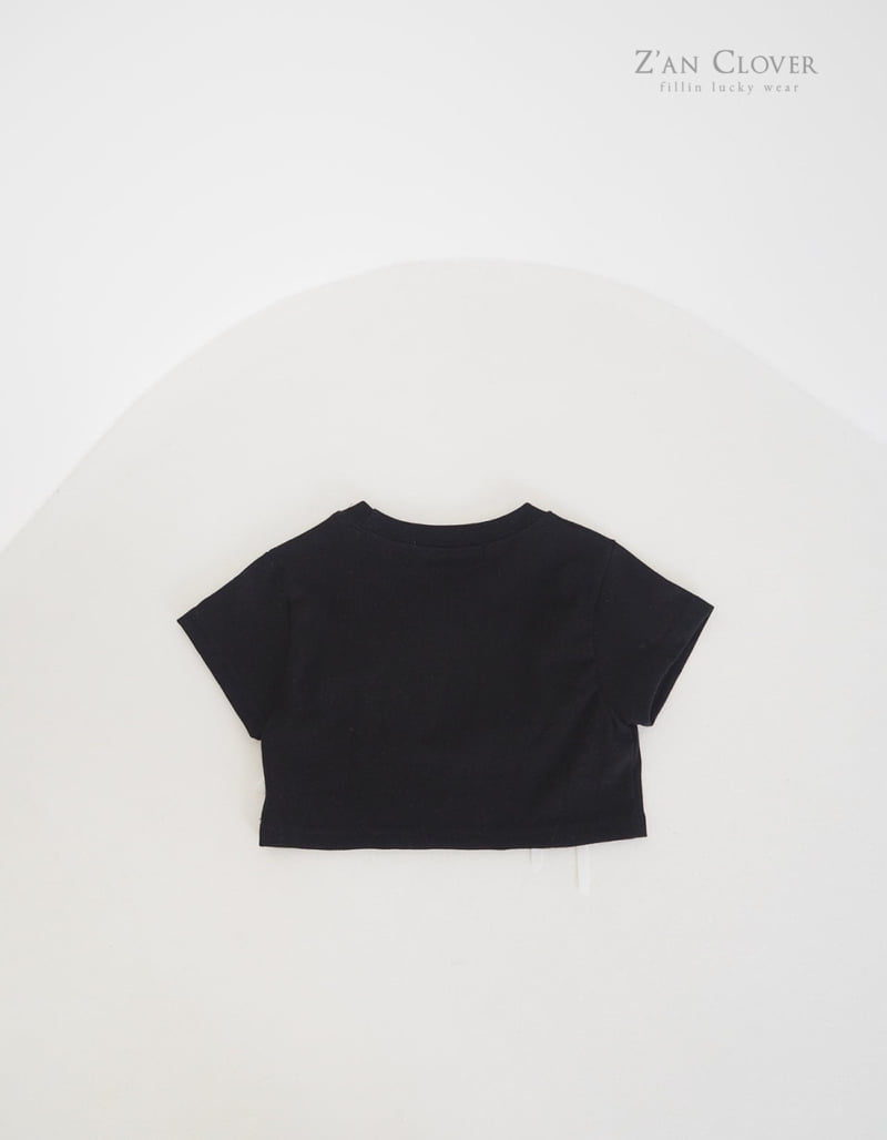 Zan Clover - Korean Children Fashion - #childofig - Collect Ribbon Short Tee - 12