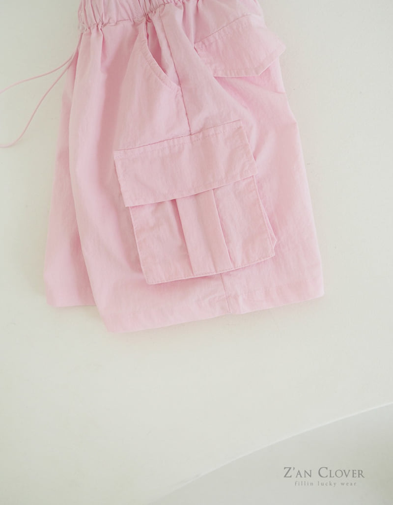 Zan Clover - Korean Children Fashion - #childofig - Soft Cargo Bermuda Pants - 9