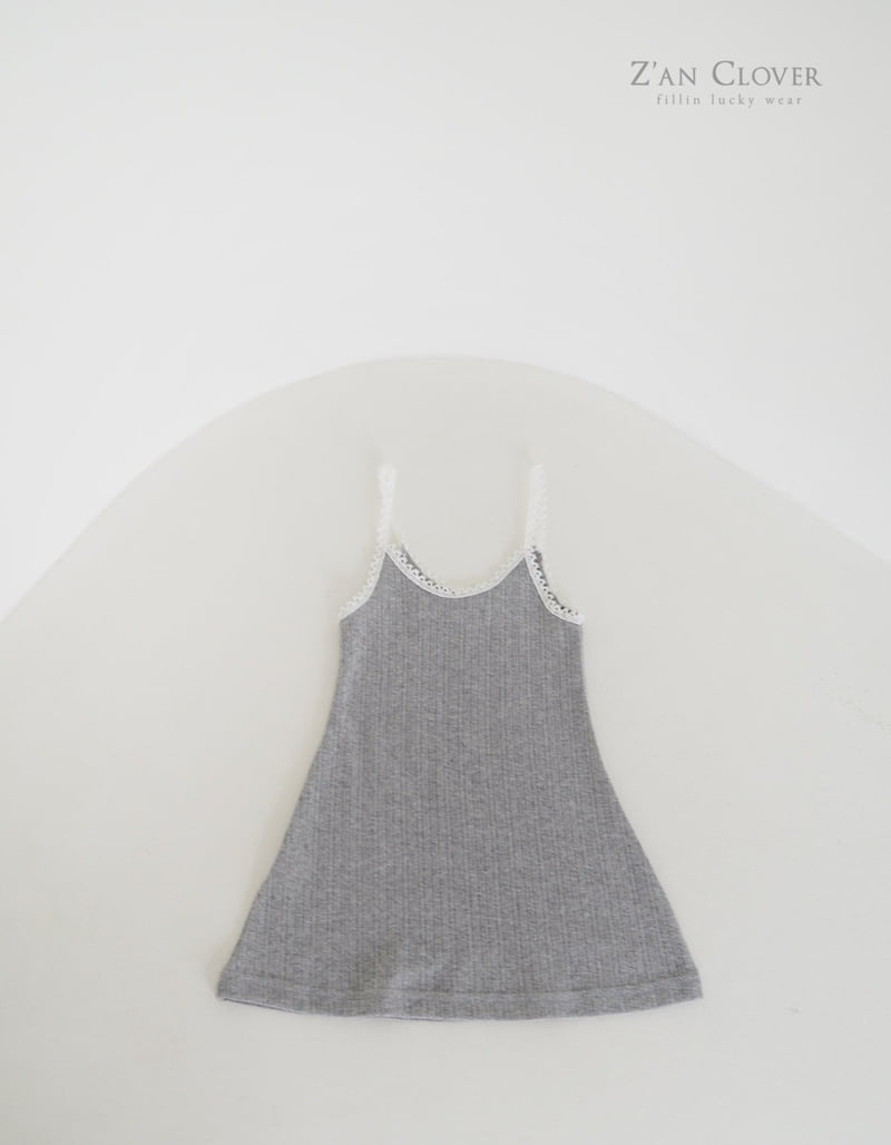 Zan Clover - Korean Children Fashion - #childofig - Eyelet Slip One-piece - 7