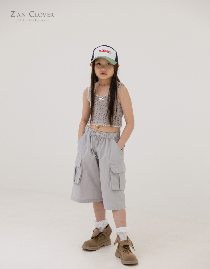 Zan Clover - Korean Children Fashion - #childofig - Cherry Sleeveless - 8