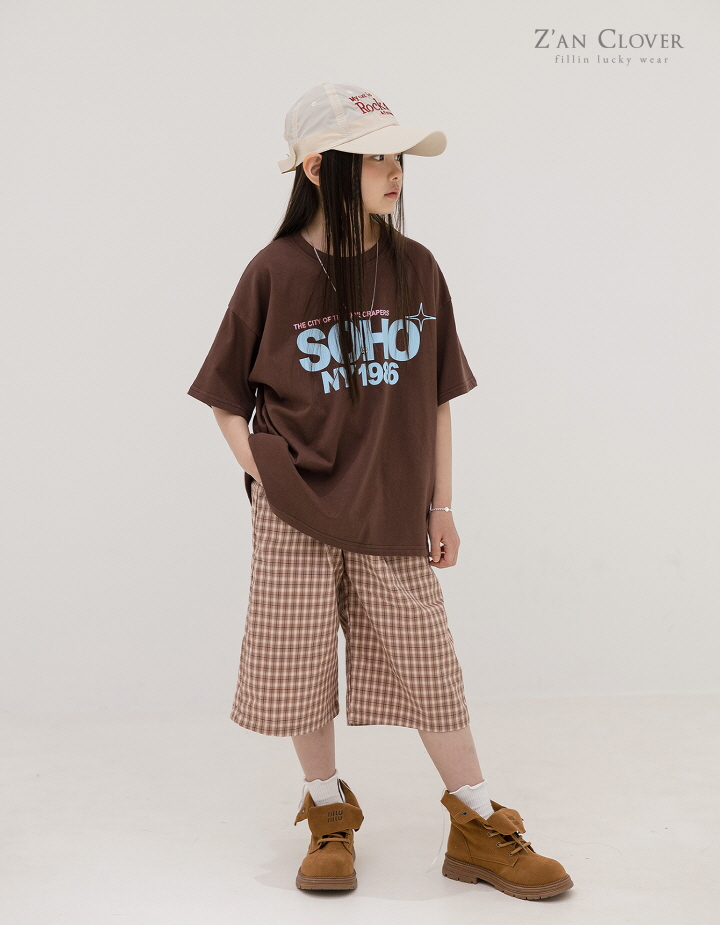 Zan Clover - Korean Children Fashion - #childofig - Check Bermuda - 11