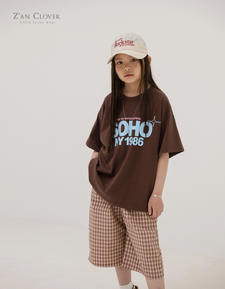 Zan Clover - Korean Children Fashion - #childofig - Check Bermuda - 12