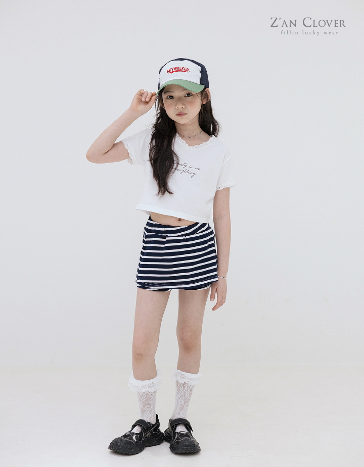 Zan Clover - Korean Children Fashion - #childofig - Marine Wrap Skirt - 9