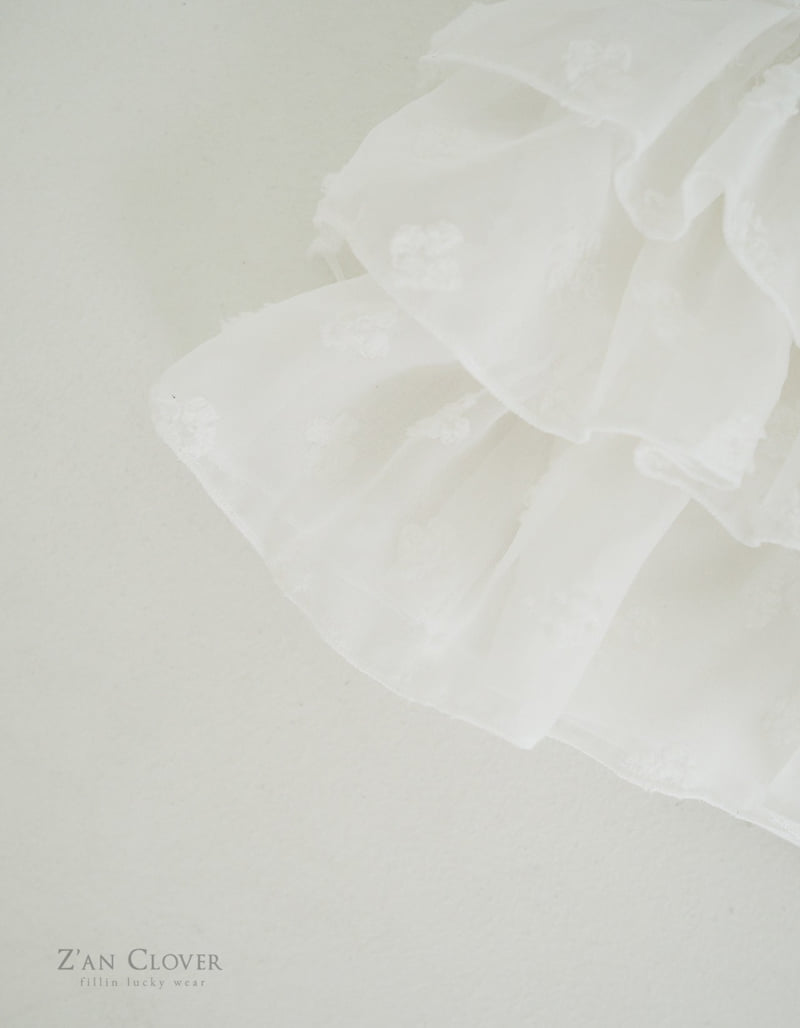 Zan Clover - Korean Children Fashion - #childrensboutique - Chiffon Tiered Skirt - 7
