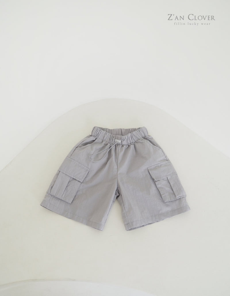 Zan Clover - Korean Children Fashion - #childrensboutique - Soft Cargo Bermuda Pants - 11