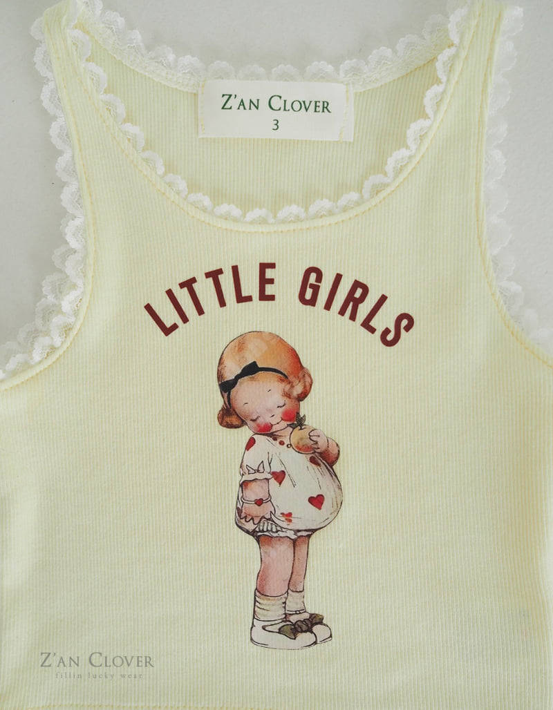 Zan Clover - Korean Children Fashion - #childrensboutique - Little Girl Sleeveless - 9