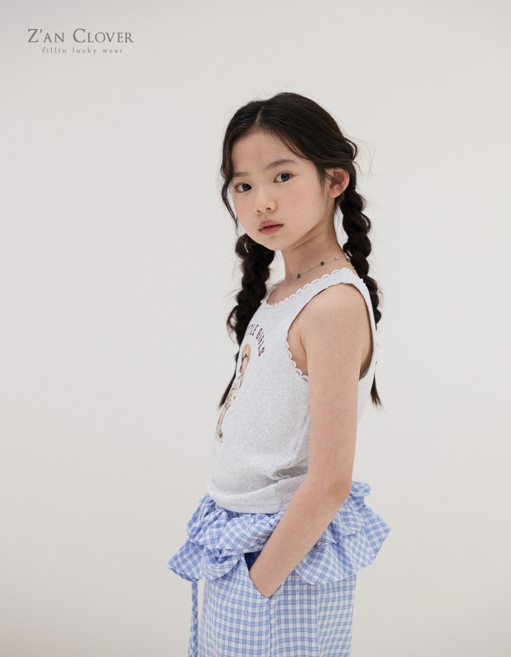 Zan Clover - Korean Children Fashion - #childrensboutique - Little Girl Sleeveless - 12