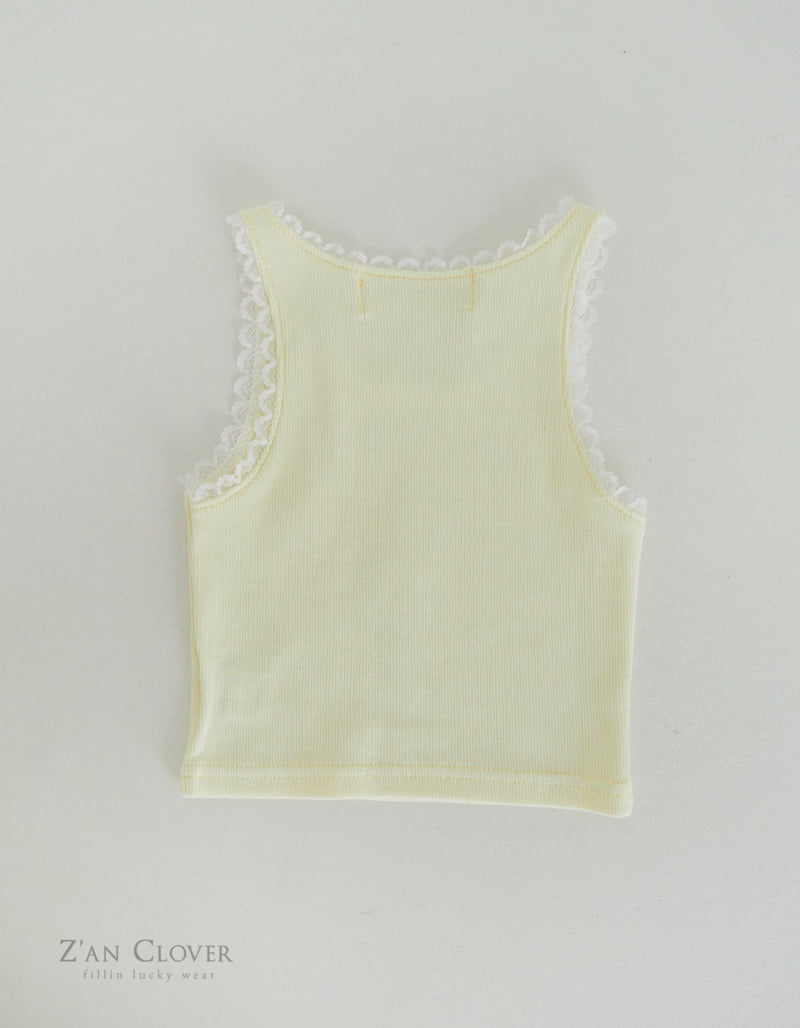 Zan Clover - Korean Children Fashion - #designkidswear - Little Girl Sleeveless - 10