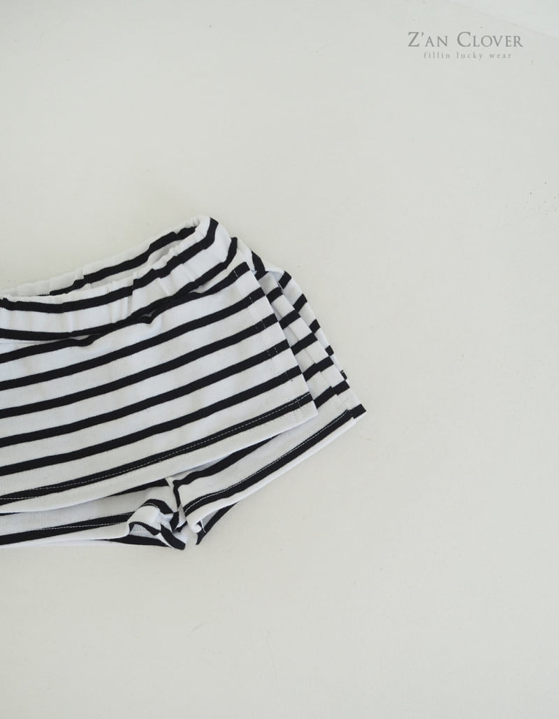 Zan Clover - Korean Children Fashion - #designkidswear - Marine Wrap Skirt - 6