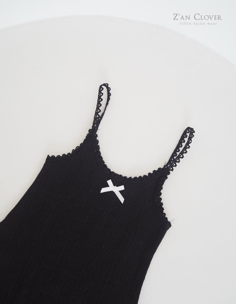 Zan Clover - Korean Children Fashion - #designkidswear - Eyelet Slip One-piece - 9