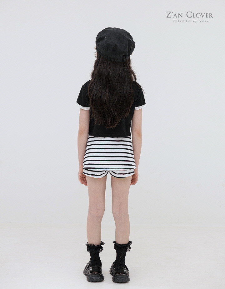 Zan Clover - Korean Children Fashion - #designkidswear - Marine Wrap Skirt - 12