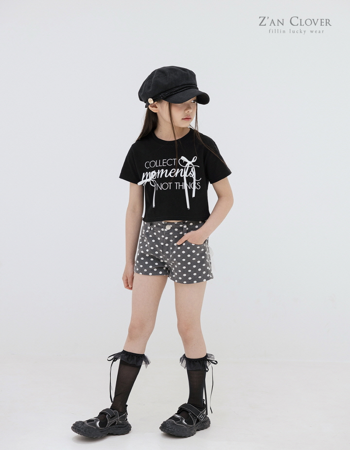 Zan Clover - Korean Children Fashion - #designkidswear - Dot Short Pants - 9