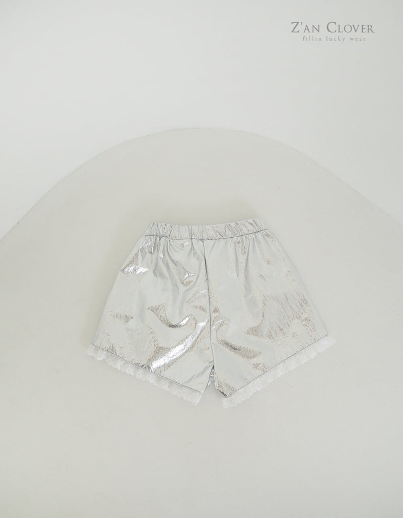 Zan Clover - Korean Children Fashion - #discoveringself - Leather Lace Shorts - 8