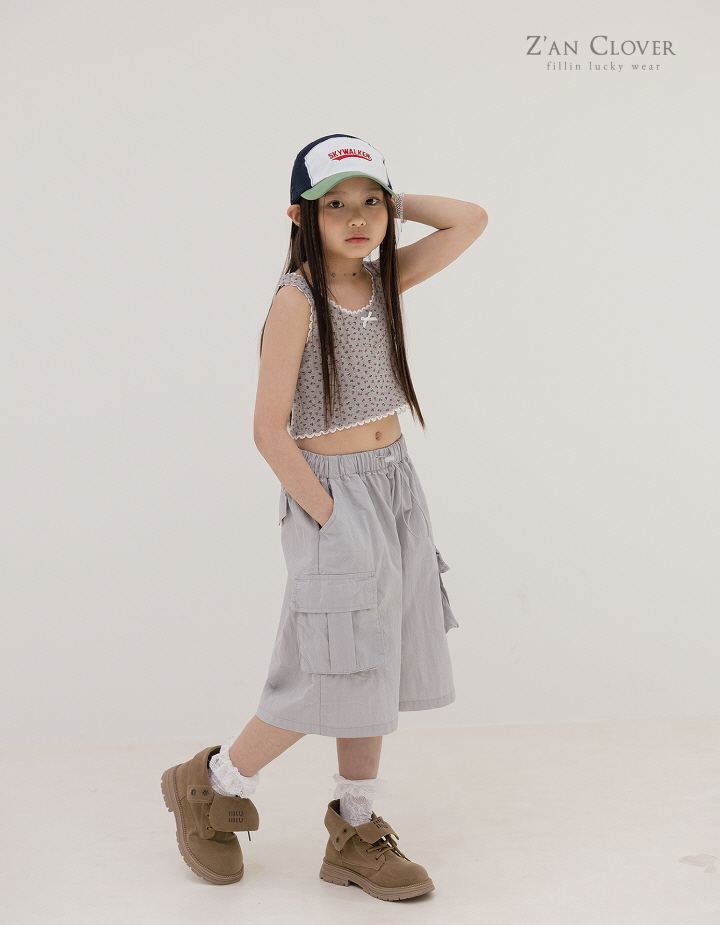 Zan Clover - Korean Children Fashion - #discoveringself - Cherry Sleeveless - 11