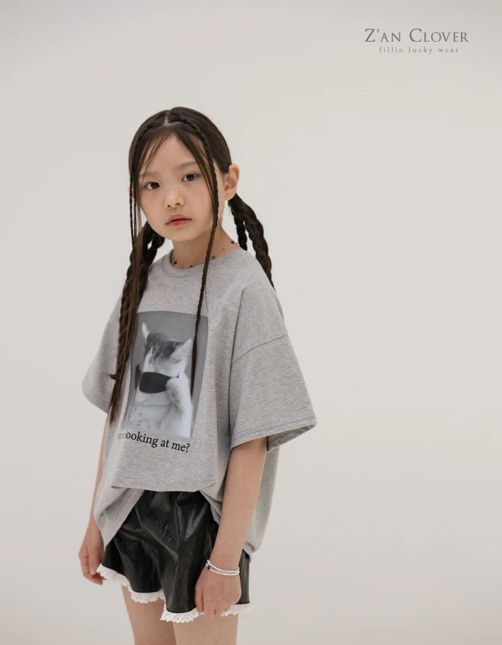 Zan Clover - Korean Children Fashion - #designkidswear - Leather Lace Shorts - 4