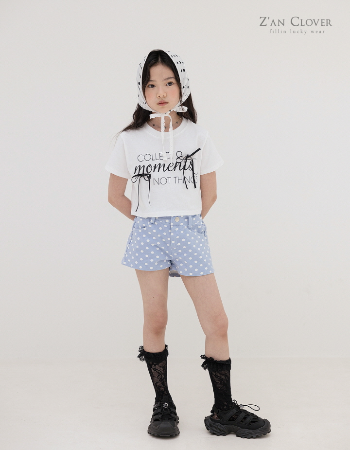 Zan Clover - Korean Children Fashion - #discoveringself - Dot Short Pants - 10