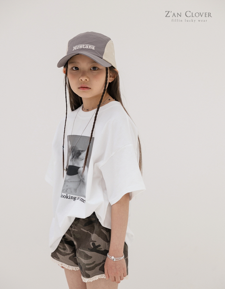 Zan Clover - Korean Children Fashion - #designkidswear - Cat Tee - 4