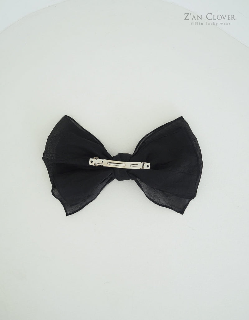 Zan Clover - Korean Children Fashion - #fashionkids - Wrinkled Ribbon Clip - 6